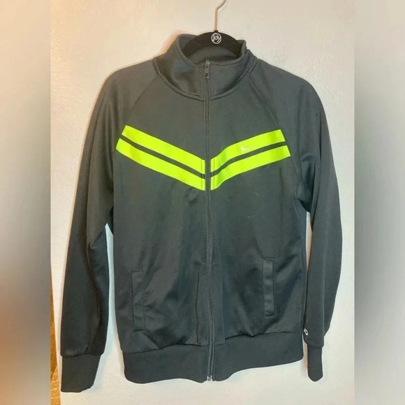 Nike Zip Up Track Jacket Size Medium (Tagged XL) Gray - Picture 5 of 6